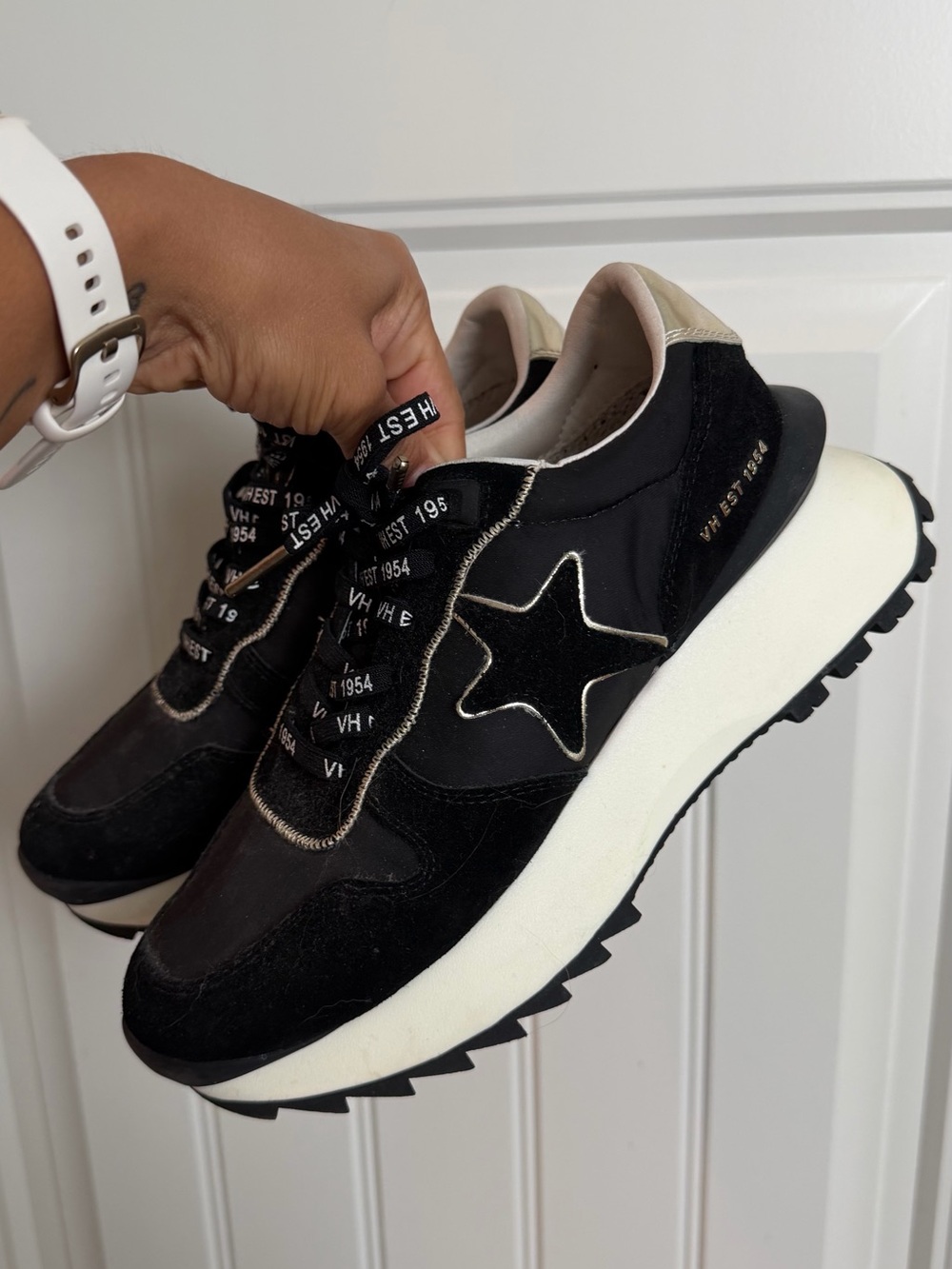 Black Star Runner Sneakers
